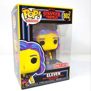 Eleven stranger things dark ligth